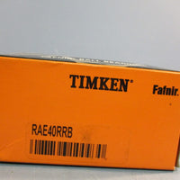 Timken RAE40RRB Ball Insert Bearing  Straight Bore, 40 mm Bore Diameter