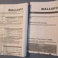 Balluff BNI0098 Security Module, I/O Hub BNI IOF329P02Z038 24VDC 6.6A Max