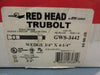 RED HEAD TRUBOLT Wedge Anchor 3/4" x 4-1/4" GWS-3442 QTY 10 in Box