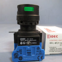Idec Pushbutton, Green HW1LMF2F10QDG24V