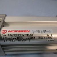 NORGREN Pneumatic Air Cylinder Series A PRA/182032/MT/40/50