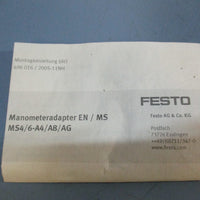 Festo MS4FRM1/4A4 Branching Module NEW