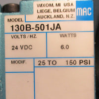Mac Valves 56C-12-501JA Pneumatic Solenoid Valve130B-501JA 24VDC 6W