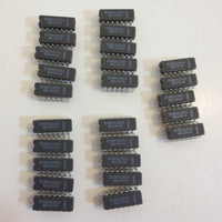 25 pcs of Motorola NAND Gate2 Element 14 Pin SN54LS20J NWOB