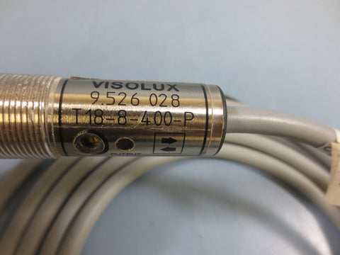 Visolux T18-8-400-P Proximity Sensor Switch 10-30V