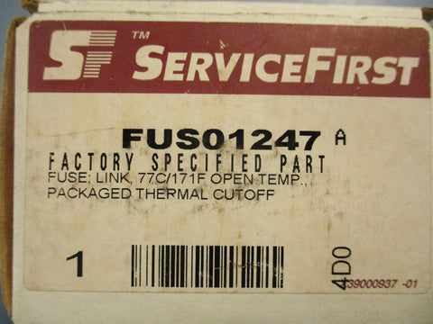 ServiceFirst FUS01247 Fuse Link Microtemp 77C/171F Open Surface Mount Lot of 2