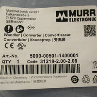 Murr Electronik 5000005011400001 IOLink/ Analog Converter 15mA 16Bit