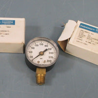 Lot of 2 Ashcroft Dresser 20W1005PH 02L 300#, 2" Face Pressure Gauge 300 PSI New