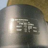 IMI NORGREN F46801A0MA Oil Remover Filter 1" PTF Threads 250PSIG 17 Bar