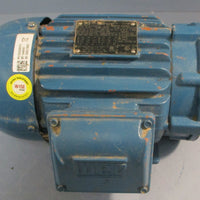 Weg 0118ET3E143TC-W22 Inverter Duty Motor 3PH 1HP 1760RPM 7/8" Shaft Dia NOS
