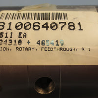Haag and Zeissler Union Rotary Feedthough: 994310 + 465419