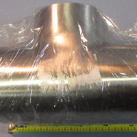 VNE 6303 304L Stainless 2075599 E7WWW3.0 Butt Weld Tee 3" SS NWOB