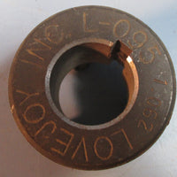 LoveJoy L095 Coupler Hub Half 1.062" Bore 1-1/16" w/ 1/4x1/8"KW NWOB