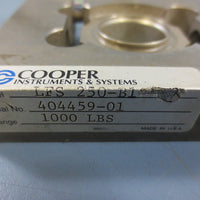 Cooper Instruments LFS250B1 Load Cell Range 1000 lbs