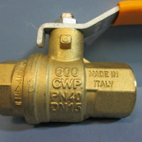 Parker V520P8 Brass Ball Valve 600 WOG NEW Lot of 2