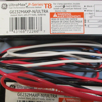 (Lot of 8) Assorted Electronic Ballasts 446LSLHTCP B232IUNVHPN VCN1S32SC