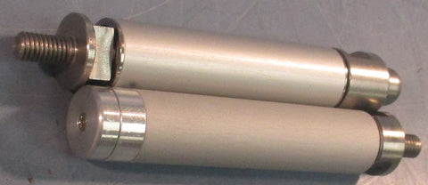 Markem Imaje 5825546 Peel Roller Assembly Threaded 4" Length Lot of 2