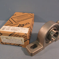 DODGE 2 BOLTPILLOW BLOCK BEARING P2BSCEZ100SH, SIZE: 1, STAINLESS STEEL