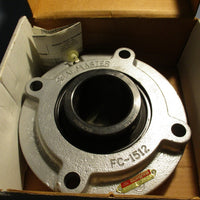 SEALMASTER 3" Gold Line Set Screw Mounted Flange Cartridge Bearing MFC48C CR