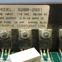 Minarik Corporation 52002981, 115 VAC Speed Control Board 50/60Hz Used