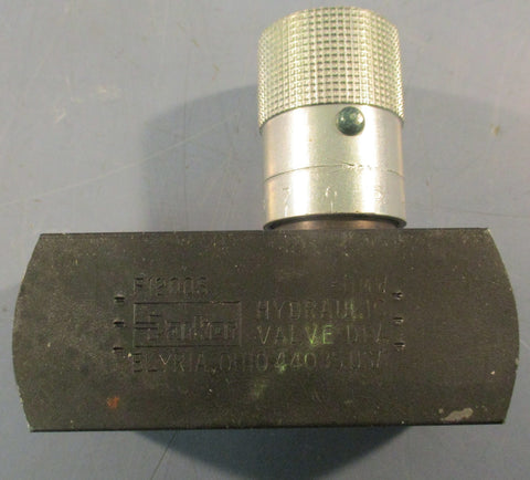 Parker F1200S Hydraulic Flow Control Valve 3000 PSI 207 BAR 25GPM