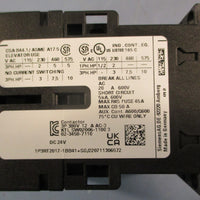 Siemens 3RT2017-1BB41 Contactor 24 VDC 12 A 400 V 5.5 kW 3 PH
