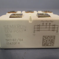 SEMIKRON SEMIPONT RECTIFIER SKD 62/04 17470P R