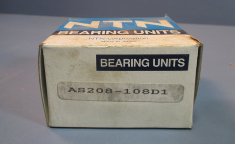 NTN AS208108D1 Bearing Insert 1.5" ID, 3.15" OD, 1.5" Width Through Bore NIB
