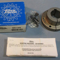 Martin SDS 1-5/16 QD Bushing 5/16 x 1/8" Keyway, 3-3/16" Flange OD NIB
