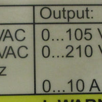Wright CD30 Frequency Inverter Drive CD30115225J 110120/208240VAC Input