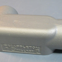 Appleton LR57 Side L Ported 1-1/2" Conduit Body FM7 NWOB