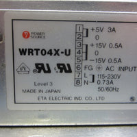 ETA Electronic Power Supply WRT04X-U 115-230V 0.73A 50/60 Hz