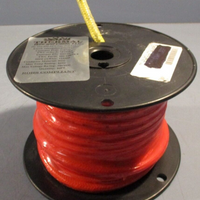 THERMAL WIRE & CABLE Flame Rod High temp wire 12AWG, NCC, 450C 50FT 45012MTS4