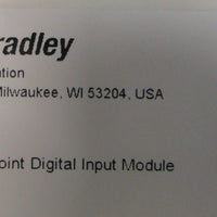 Allen Bradley 1734IB8 Ser D Point I/O Digital Input Module 130651 24VDC, 5mA In