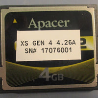 Apacer APCFA004GACANAT CFast SATA Compact Flash Card 4GB Gen4 4.26A