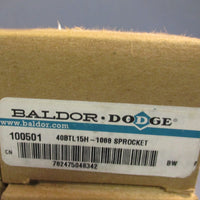 Lot of (6) Baldor 100501 Dodge Single Row Hub Sprocket 40BTL15H1008