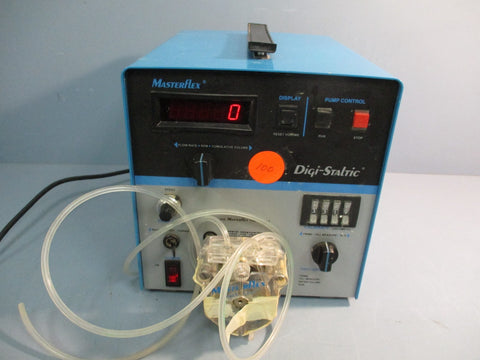 ColeParmer Masterflex DigiStaltic 752500 Peristaltic Pump 115V, 50/60hZ 3 AMP