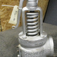 Consolidated Valves 1511 Flanged Relief Valve Size 3 Type 1511M 150 PSI Set Pres