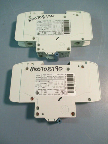 Allen Bradley Circuit Breaker 1489-A1C350 AB-5321 Series A 240V 35A 48V Lot of 2
