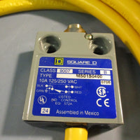 SQUARE D 9007MS01S0400 COMPACT ENCLOSED LIMIT SWITCH 10A 125/250VAC SERIES B