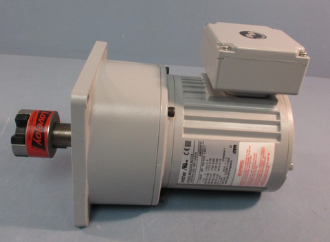 Brother G3K22N120MF1AEN 120:1 Ratio Gear Motor 1/8Hp IP44 50/60Hz 3 Phase