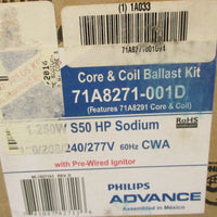 Philips Advance 71A8271001D Core & Coil Ballast Kit 1250W S50 HP Sodium