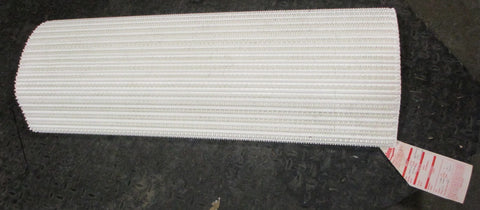 Intralox Series 1600 Open Hinge Flat Top Conveyor Belt White 42" W x 14.9250' L