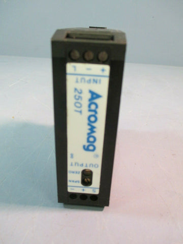 ACROMAG TRANSMITTER 250TRBP2DINNCR  RTD, 100 OHM, 420 MA OUTPUT, 1250 VDC