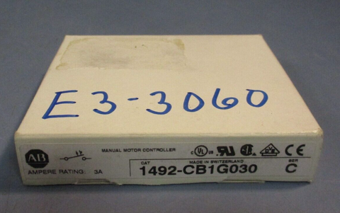 Allen-Bradley Circuit Breaker 3A Series C 1492-CB1G030