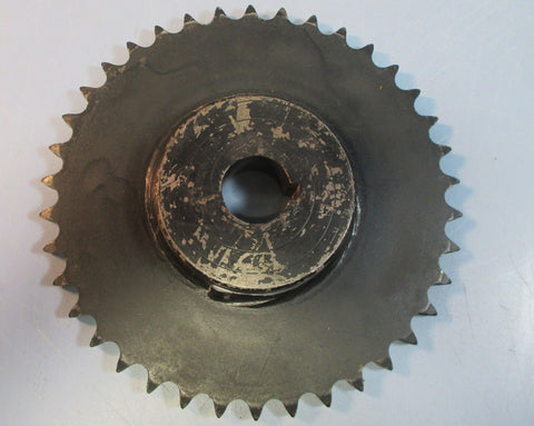 Martin 60B38H Hardened Bore to Size Sprocket for #60 Chain w/ 38 Teeth NOS