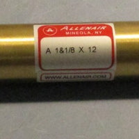 Allenair A 11/8  X 12 Pneumatic Cylinder Air 12" Stroke 11/8" Bore
