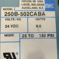 Mac 58C41502CABA 3Way Solenoid Valve 250B502CABA 11/8" 13/4" Port