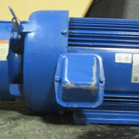 US Motors T739A Brake Motor w/ Stearns Brake 3 HP 215T 870/730 RPM 13/8" Shaft