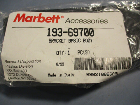 Marbett Accessories 193-69700 Bracket Basic Body Lot of 4